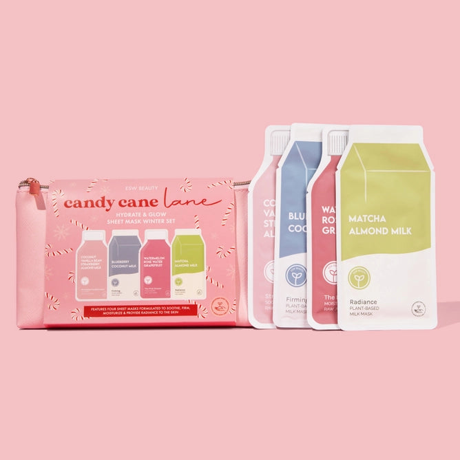 Candy Cane Lane Sheet Mask Set