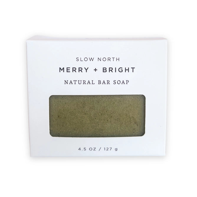 Merry + Bright- Natural Bar Soap