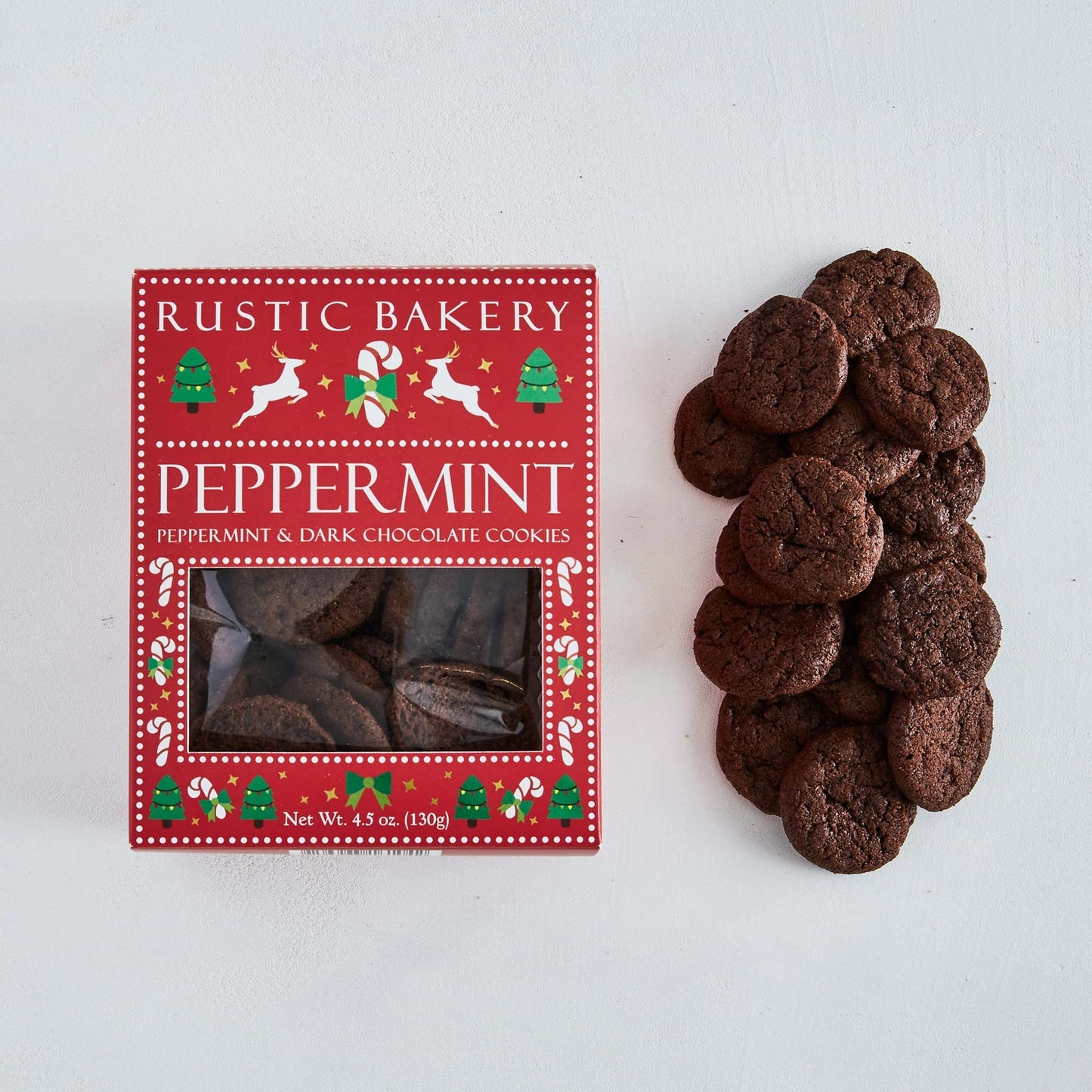 Peppermint & Dark Chocolate Cookies