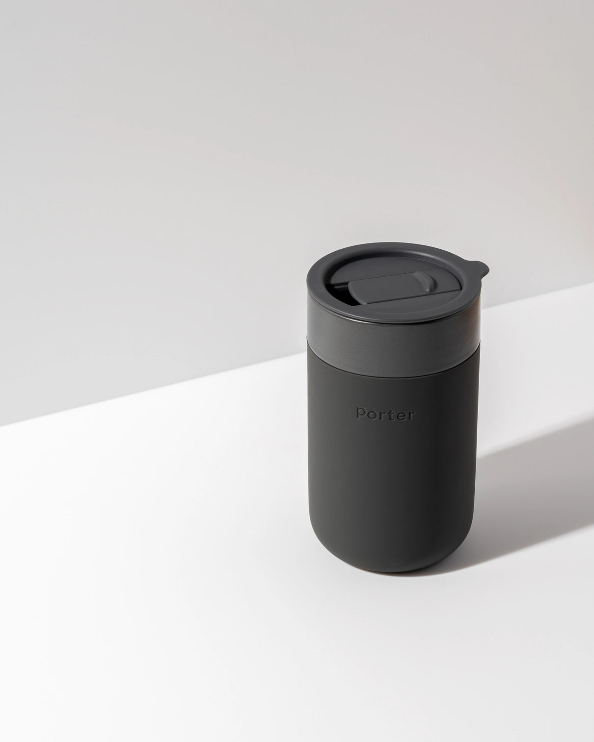 Charcoal Ceramic Reusable Coffee Mug