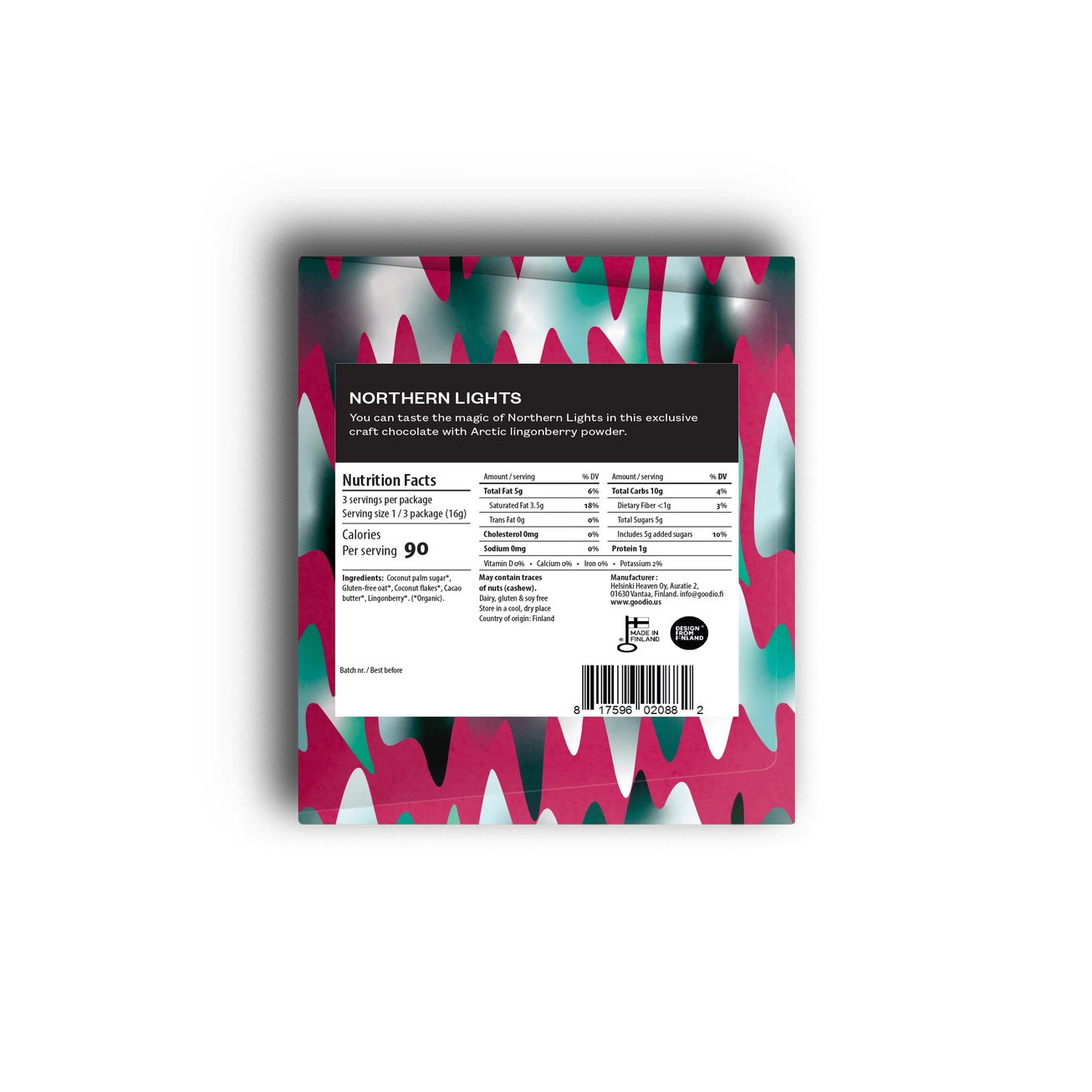 Northern Lights Chocolate Bar