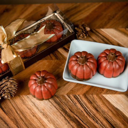 3 Piece Chocolate Pumpkins