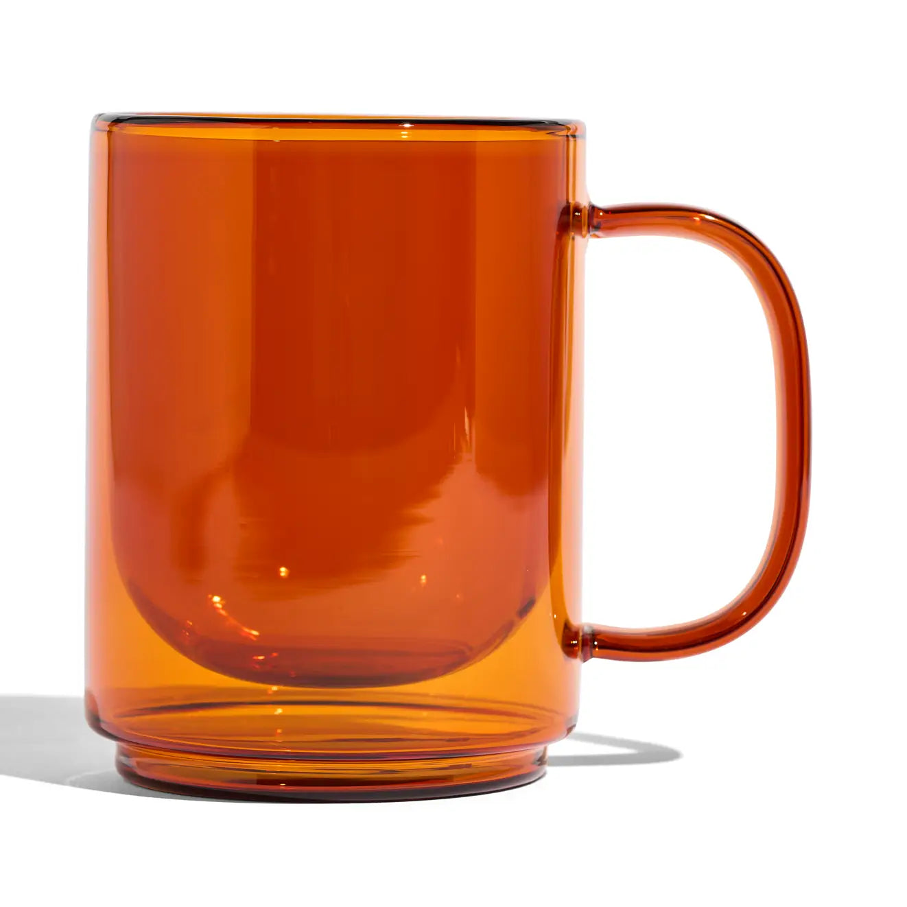 Amber Cove Glass Mug 12oz.