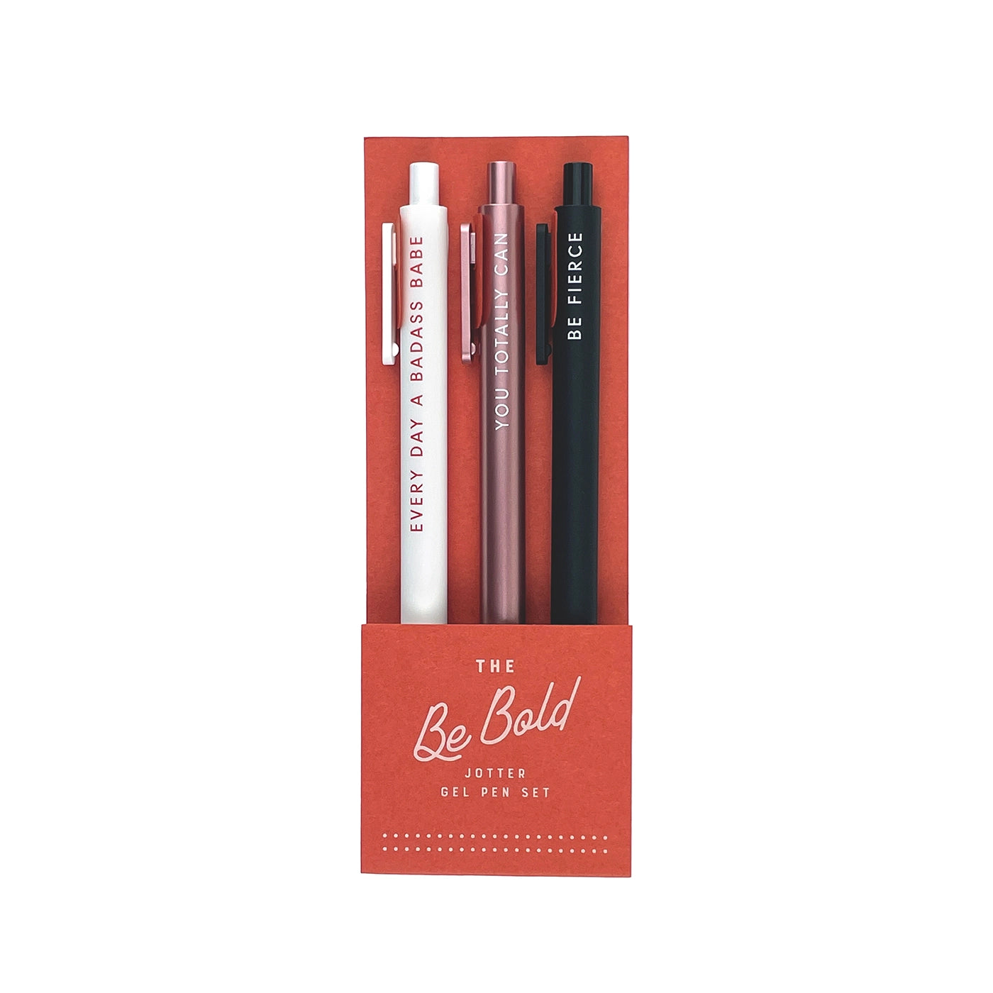 Be Bold Jotter Gel Pen Set