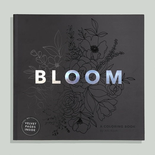Bloom: A Mini Coloring Book