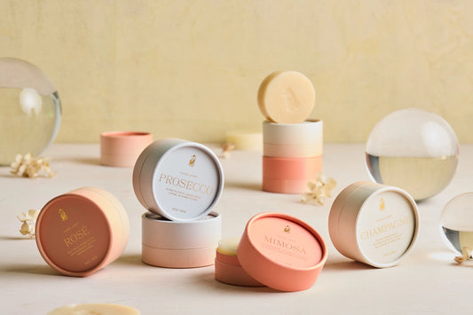 Floral & Citrusy Champagne Soap