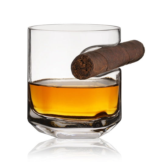 Crystal Cigar Whiskey Glass