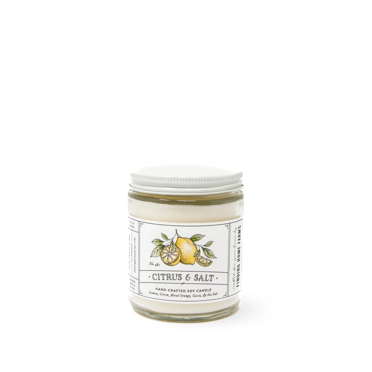 Citrus and Salt Soy Candle