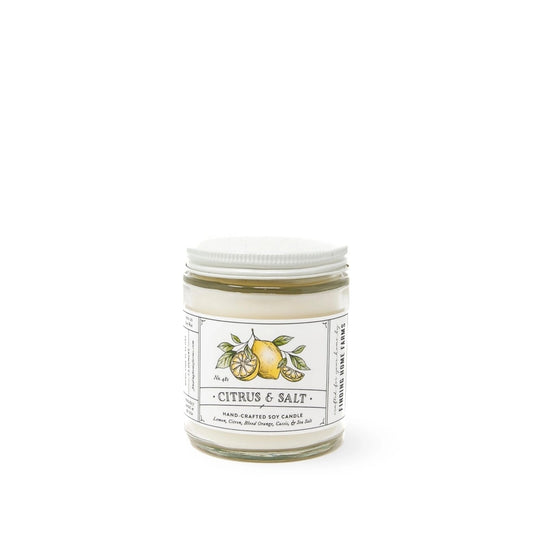 Citrus and Salt Soy Candle