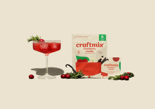 Cranberry Vanilla Cocktail Mixer