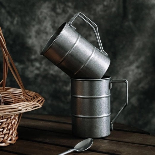 Steel Japanese Vintage Style Cup