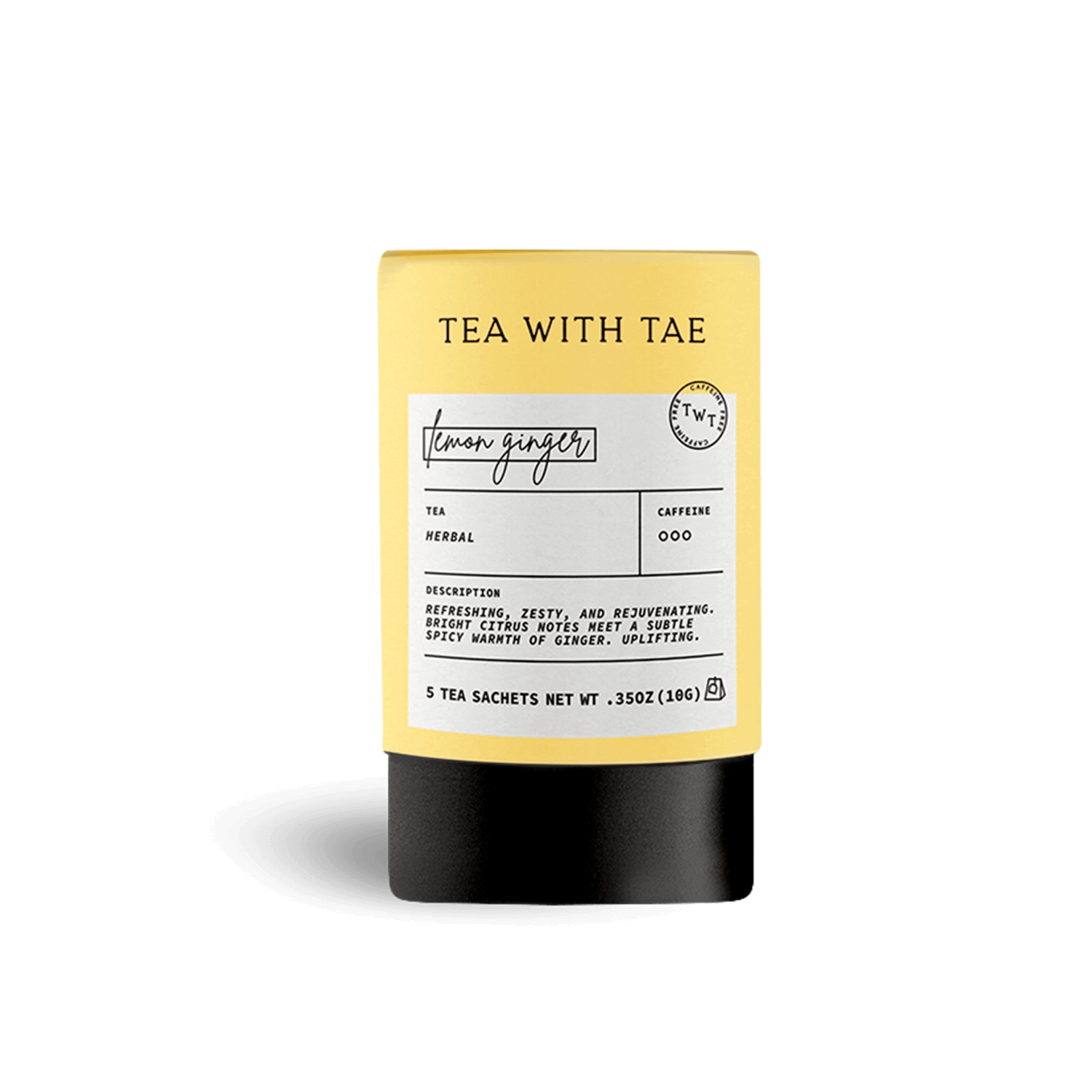 Caffeine Free Lemon Ginger Herbal Tea