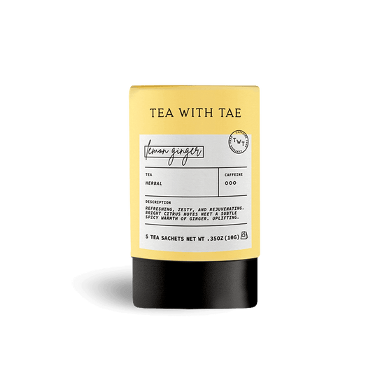 Caffeine Free Lemon Ginger Herbal Tea