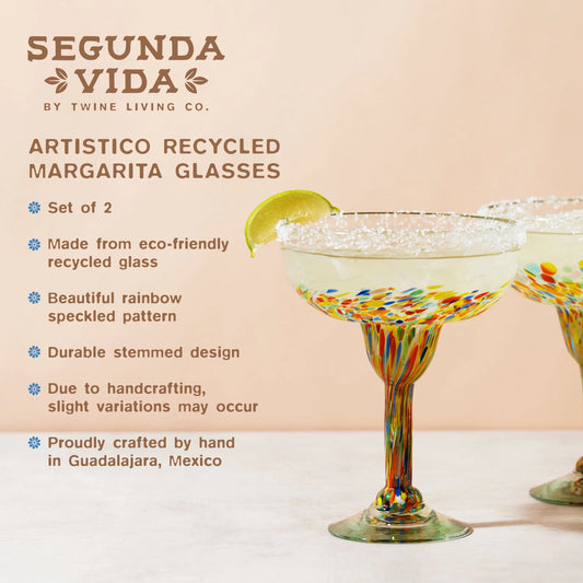 Artistico Margarita Glasses