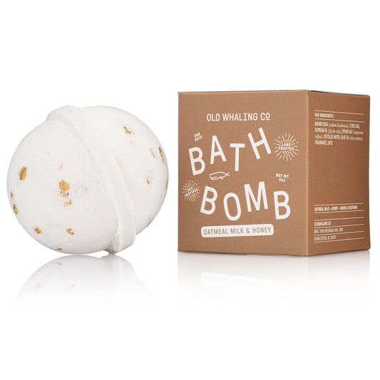 Oat Milk + Honey Bath Bomb