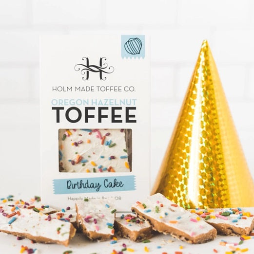 Birthday Cake Oregon Hazelnut Toffee