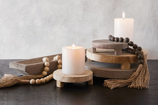 Paulownia Wood Natural Small Riser