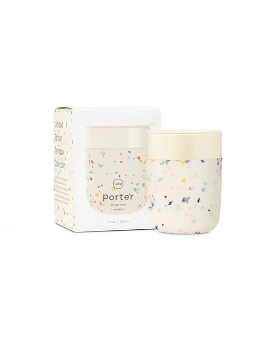 Porter Mug - White Terrazzo