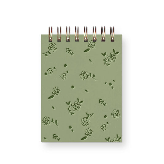 Scattered Flowers Mini Jotter Notebook