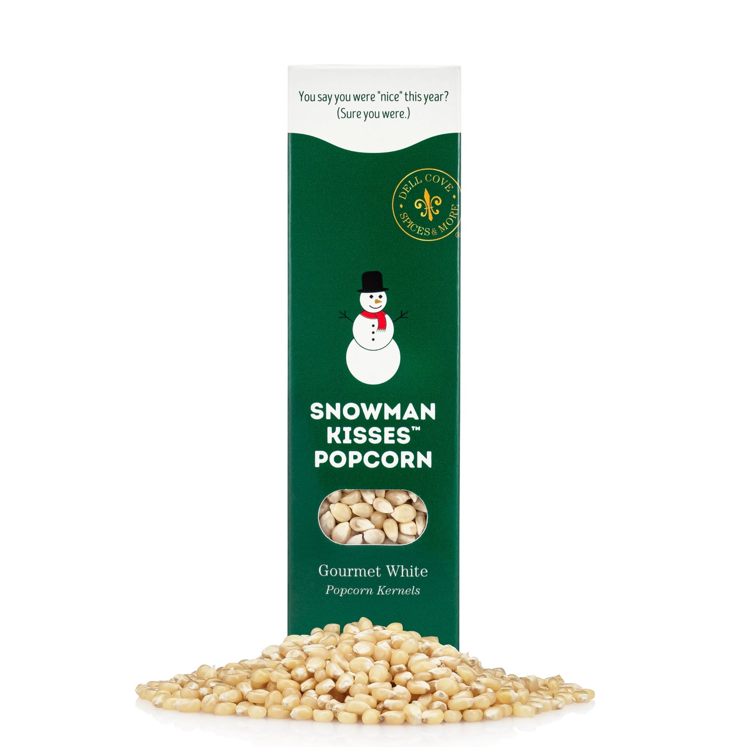 Gourmet Snowman Kisses Popcorn
