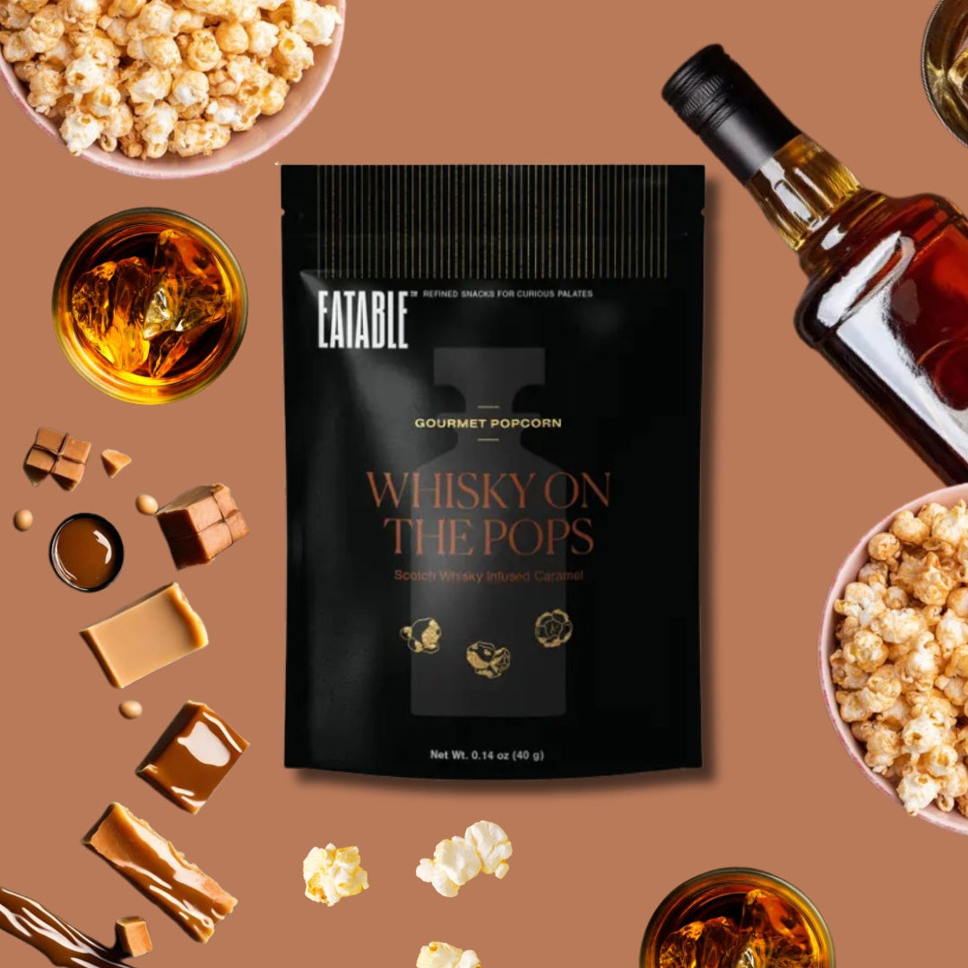 Gourmet Kettle Popcorn- Caramel Whiskey