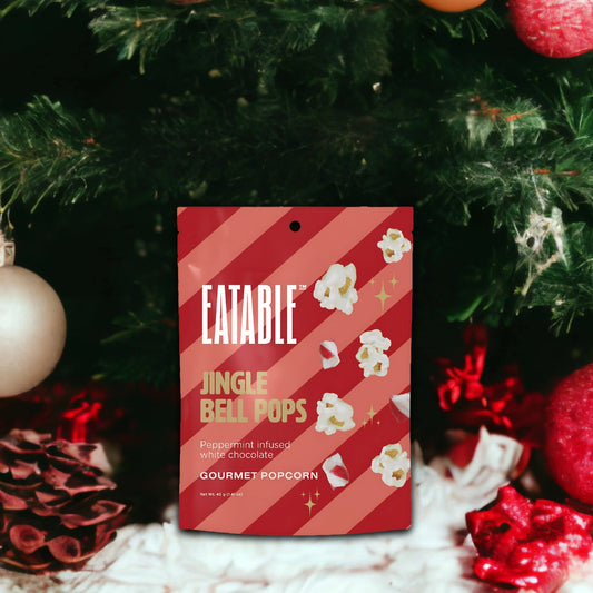 Gourmet Popcorn-White Choc. Peppermint