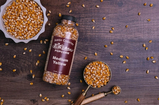 Medium Yellow Popcorn Kernels