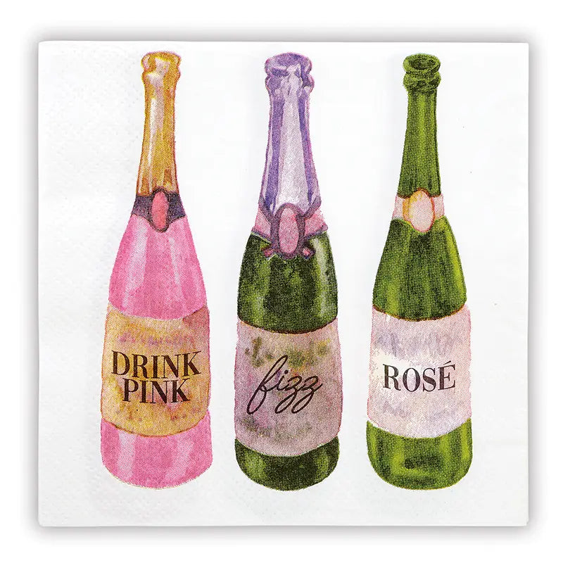 Colorful Champagne Napkins