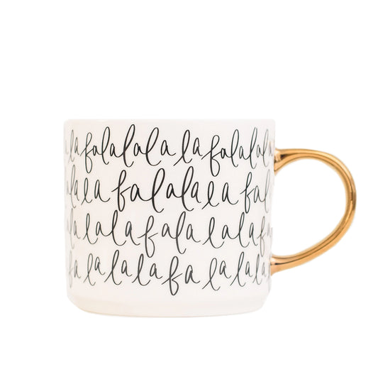 Falala Gold Tile Coffee Mug