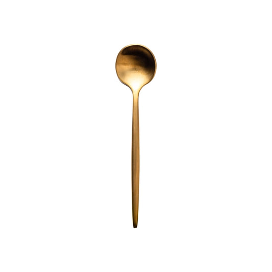 Vikko Designer Brushed Gold Spoon