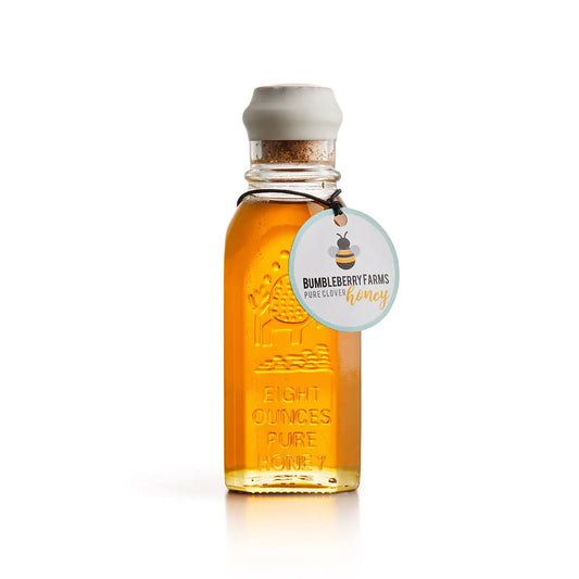 Pure Clover Honey in Embossed Jar