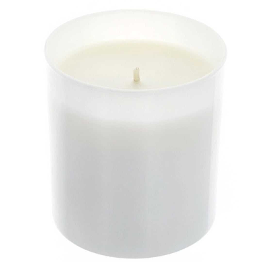 White Glass Jar Soy Candle - Mimosa