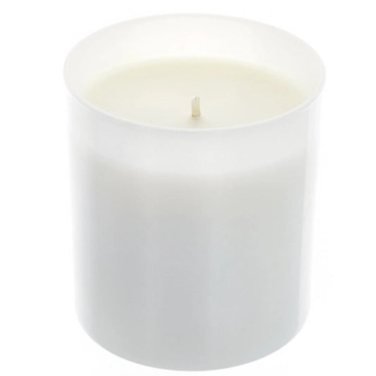 White Glass Jar Soy Candle - Mimosa